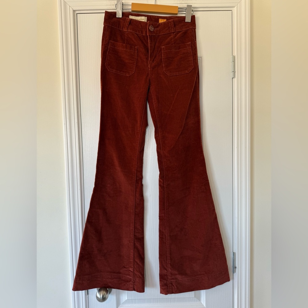 Anthropologie The Icon Corduroy Flare